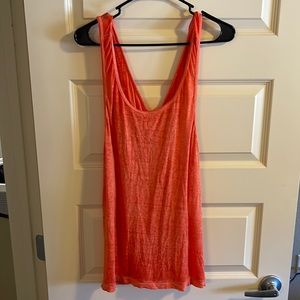 NWT, Free People, Coral Tank, Size L